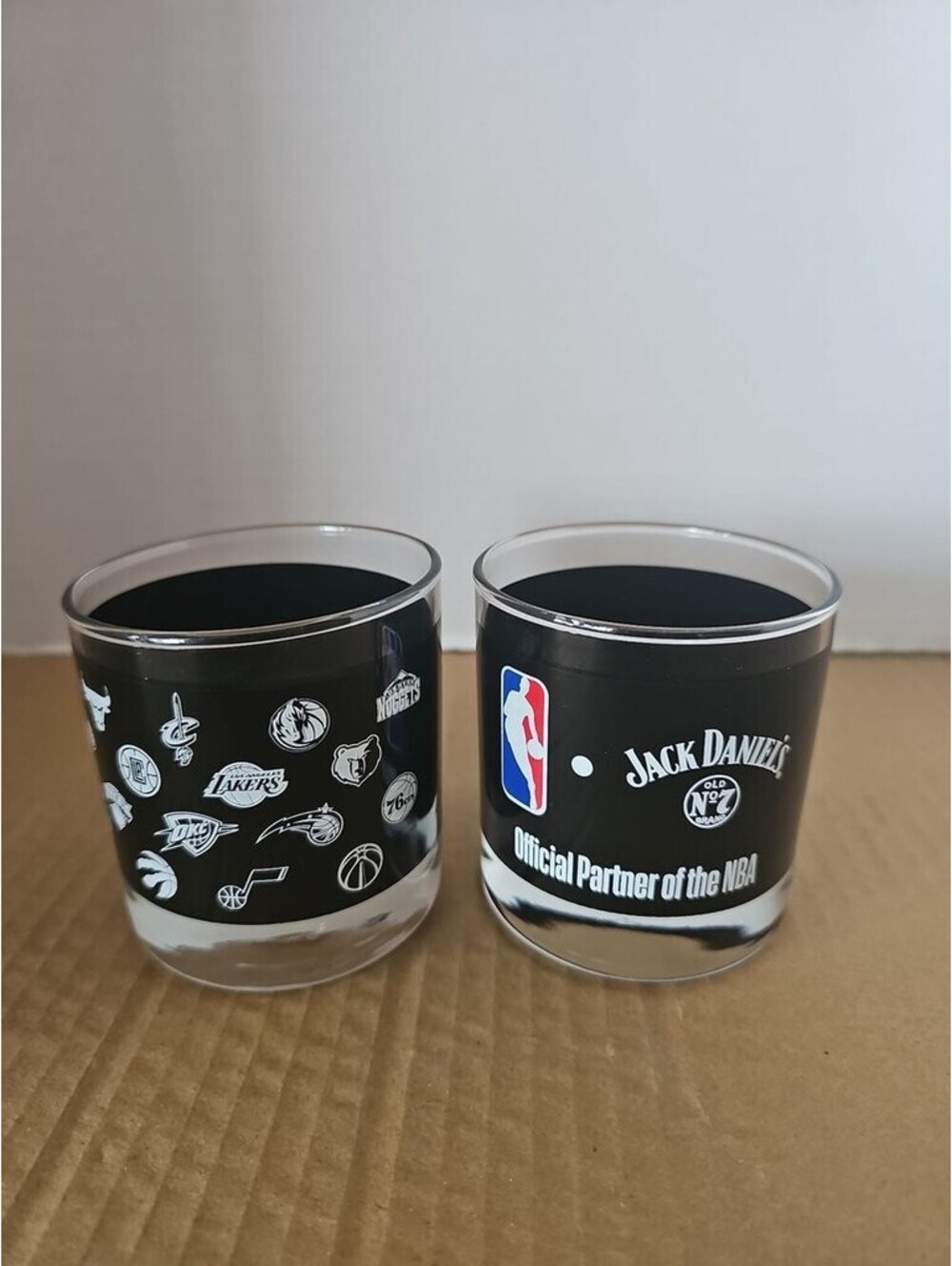 Jack Daniel's NBA Official Partner Glass Set